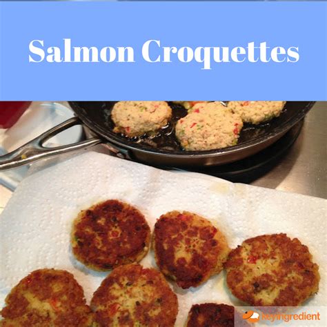 Simple and tasty pan fried salmon cakes! Salmon Croquettes | Recipe | Salmon croquettes, Recipes, Salmon croquettes recipe