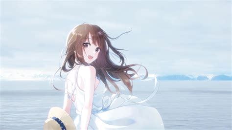 Beautiful Anime Girl In Summer Live Wallpaper Wallpaperwaifu Images