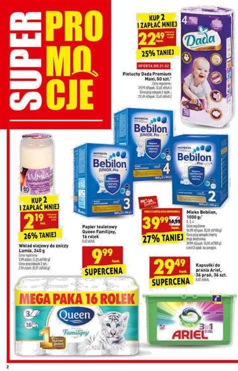 Gazetka sieci biedronka dostępna jest w wersji: Biedronka gazetka 19.02.2018 W tym tygodniu - Bebilon promocja