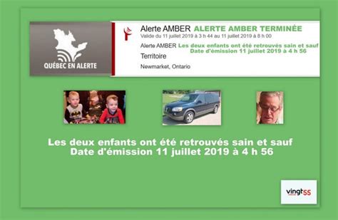 Jonathan and valerie are at the heart of the worst nightmare that a family can live: Alerte AMBER : Les deux enfants ont été retrouvés sain et ...