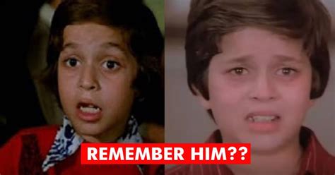The master teaches how to have faith in people regardless of hopeless they maybe. Remember Master Bittu, The Popular Kid Who Played Young Amitabh? Here's What He's Upto Now ...