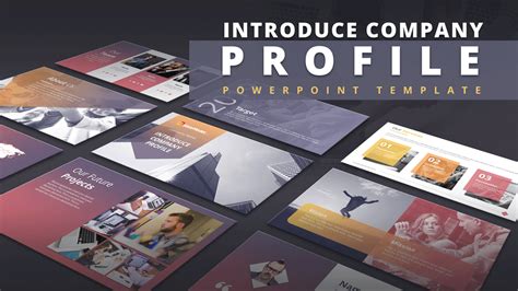 Introduce Company Profile Powerpoint Template Slidemodel