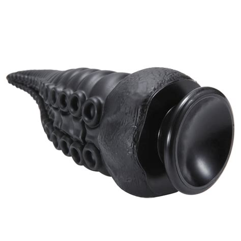 Bed Candy 8 Inch Fantasy Tentacle Dildo Black Poppers By Post