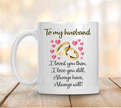 To My Husband Mug Valentines Day Gift For Husband Gift For My Husband