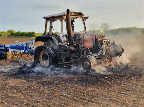 Fire Crews Called To Tractor Blaze Hfm