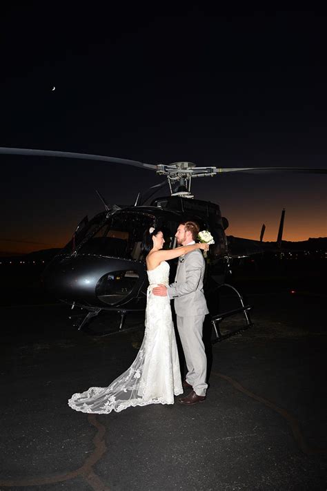 Las Vegas Night Strip Helicopter Flight Wedding Ceremony Package