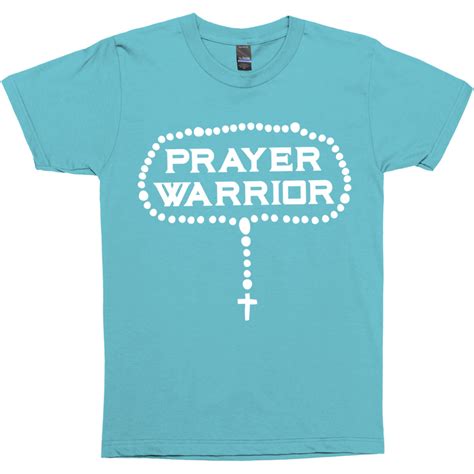 Rosary Prayer Warrior Catholic T Shirt