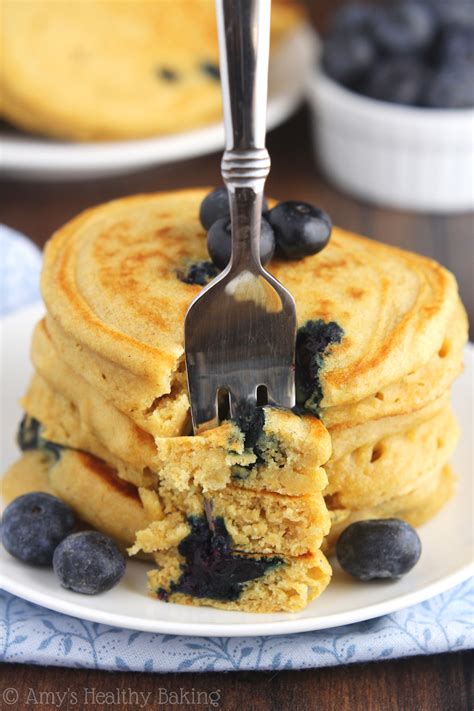 The Ultimate Healthy Blueberry Buttermilk Pancakes Amys
