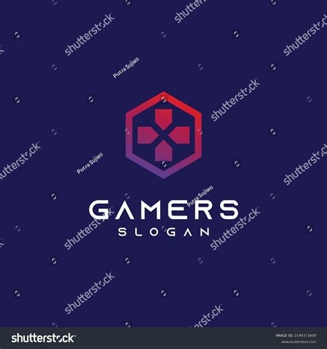 Gamer Logo Design Modern Concept Royalty Free Stock Vector 2144373609