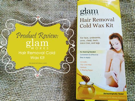 Sort and filter overlay, beginning of the content. Glamworks Hair Removal Cold Wax Kit | Review Rave and View ...