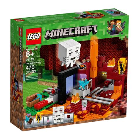 Lego Minecraft The Nether Portal 21143 Building Sets And Kits Baby