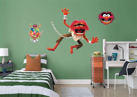 The Muppets Animal Realbig Disney Removable Wall Adhesive Decal