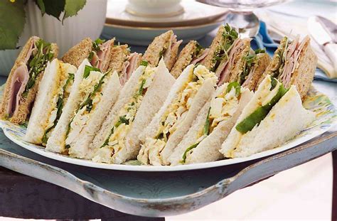 I recreated the recipes from the original manuscripts. Coronation-style chicken sandwiches | Recipe | Afternoon ...