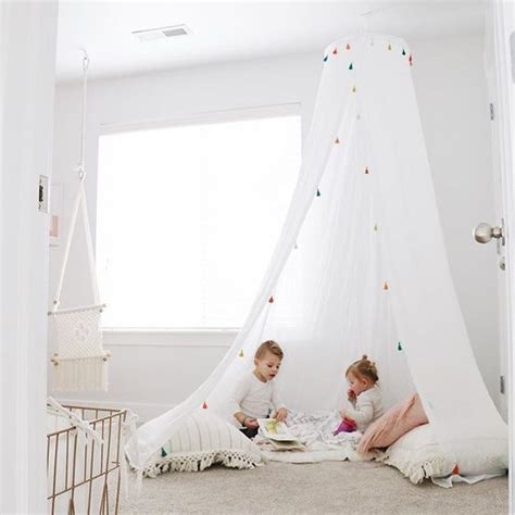 Canopy beds, which have been long considered a sign of luxury. Pinterest: tobieornottobie | Canopy kids room, Kids canopy ...