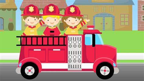 Abc Firetruck Song For Children Fire Truck Lullaby And Nursery Rhyme In