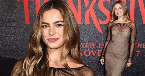 Addison Rae Puts On A Stylish Display In A Semi Sheer Dress In Months At Thanksgiving Premiere
