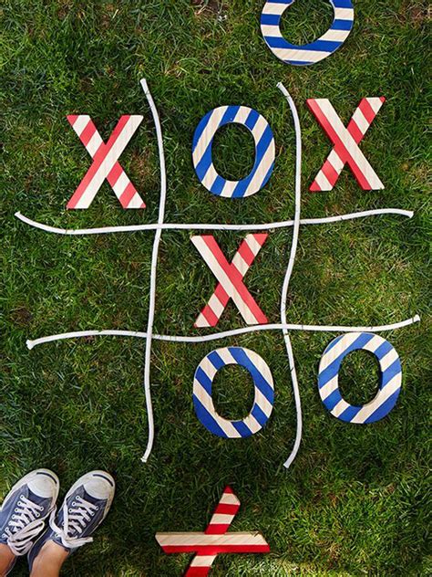 Large Tic Tac Toe Games In The Grass Homemydesign