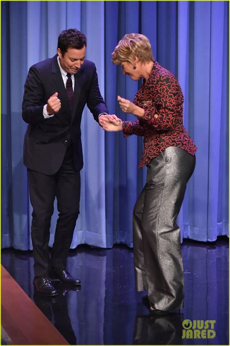 Emma Thompson Tries To Figure Out The Password On Tonight Show