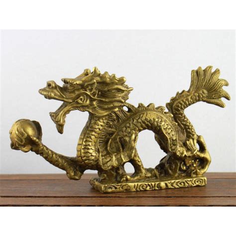 Jahrestag der gründung der kommunistischen partei wahrlich nicht die rede sein. Chinesischer Drache Long Messing Figur klein | XiShi.de