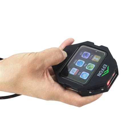 Android Handheld Trigger Smartwatch Barcode Reader With Screen Watch 2
