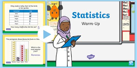 Also known as pictographs, icon charts, picture charts, and pictorial unit charts, pictograms use a series of repeated icons to. Year 2 Statistics Maths Warm-Up PowerPoint (teacher made)