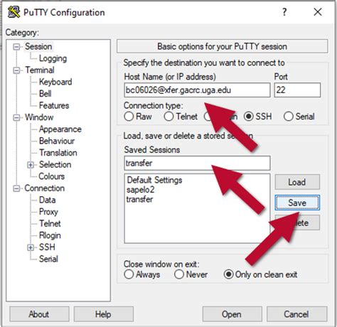 How To Install And Configure Putty Research Computing Center Wiki