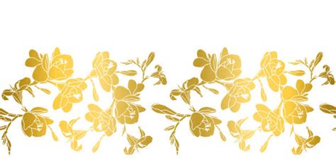 1400 Gold Flower Border Illustrations Royalty Free Vector Graphics