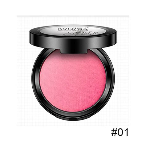 Bioaqua Brand Shiny Pink Blush Face Makeup Mineral Powder Blusher
