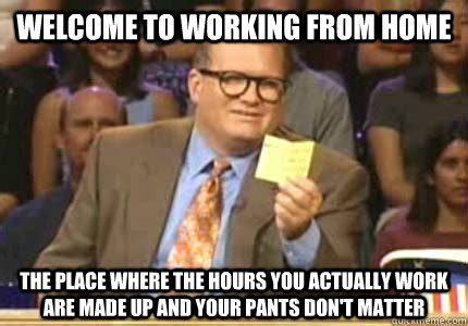 Work from home, also known as government: Work From Home Memes - Hilarious Graphics for Remote Workers