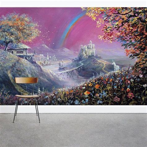 Enchanted Fairytale Path 8 X 144 3 Piece Wall Mural Wall Murals
