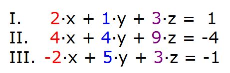 Im folgenden erfährst du, wie ein lineares gleichungssystem mithilfe des eliminationsverfahrens gelöst werden kann. Gauß-Verfahren mit Koeffizientenmatrix - Matheretter