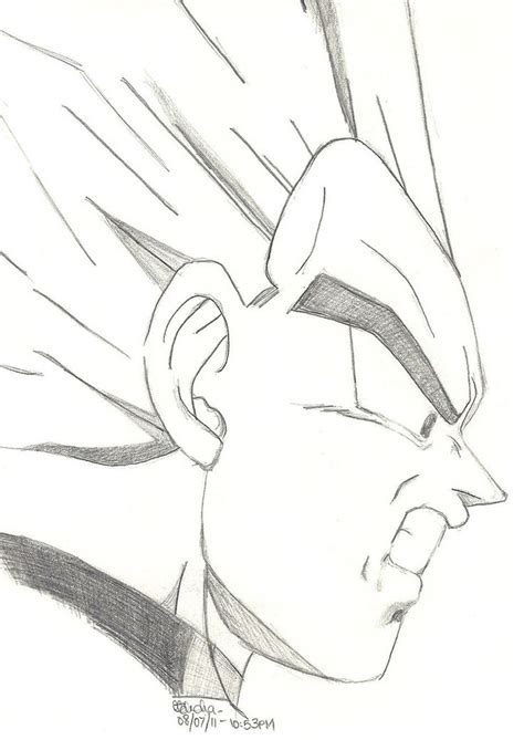 Son goku from dragon ball z drawing using colored pencils step by. Dragon Ball Z Drawing | Drawing Skill
