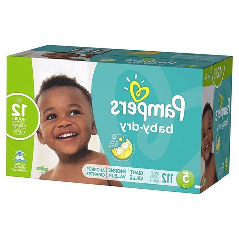 Diapers Size 5 112 Count Pampers Ba