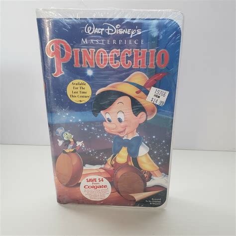 Pinocchio Vhs 1993 Special Edition For Sale Online Ebay