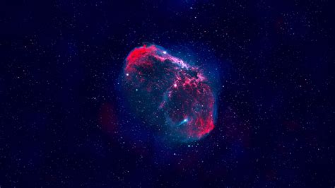 Download Wallpaper The Crescent Nebula 2560x1440