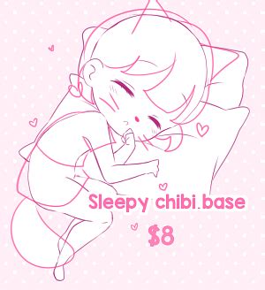 Sleepy Chibi Base Patreon July Release