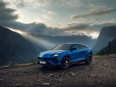 Lamborghini Urus Suv Blue 2019 Wallpaperhd Cars Wallpapers4k