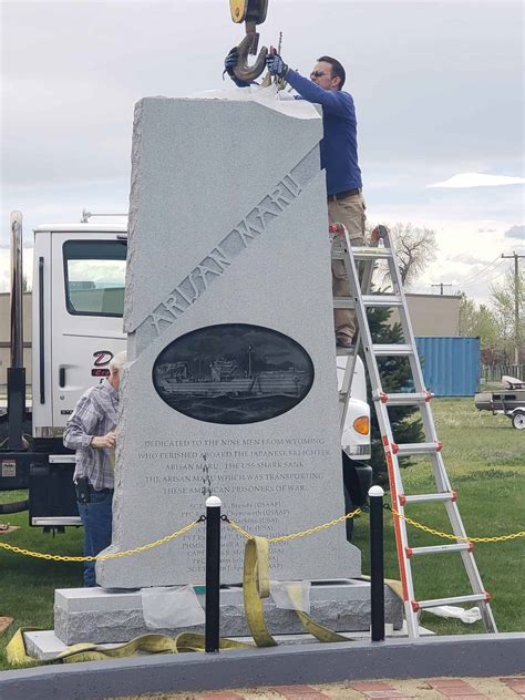 Snapped New Monument Installed At Veterans Memorial Park In Riverton