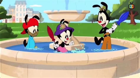 what is wakko wearing in the “about the 90s” part in the “catch up song” in the 2020 animaniacs