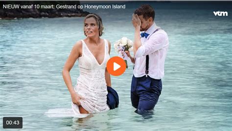 De Eerste Beelden Van Gestrand Op Honeymoon Island Pasgetrouwde Koppels Springen Uit Het