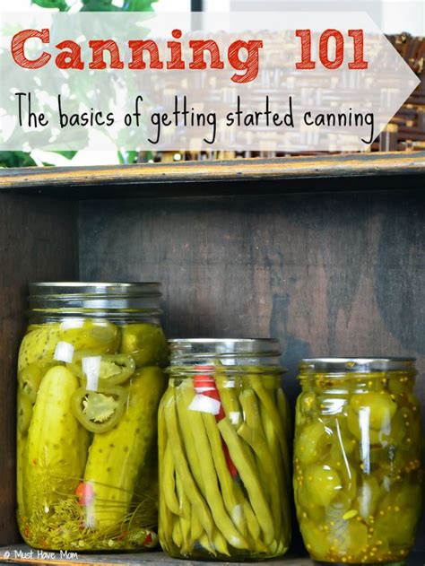 Canning 101 The Basics Of Getting Started Canning