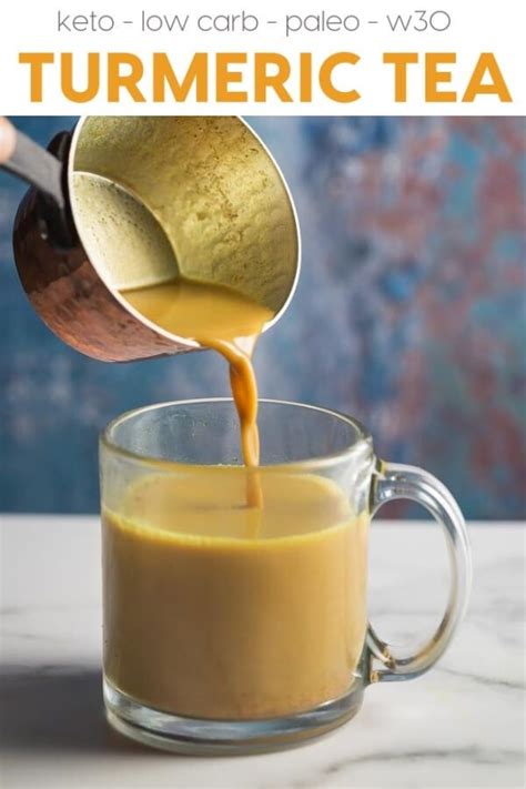 Easy Turmeric Tea Also Known As Golden Milk With Its Immune Boosting