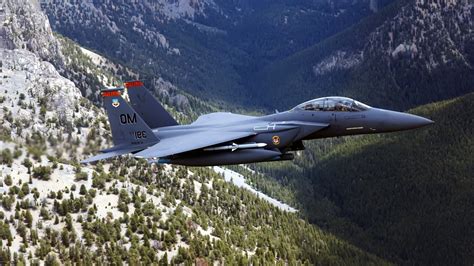 Military Aircraft Airplane Jets F15 E Us Air Force