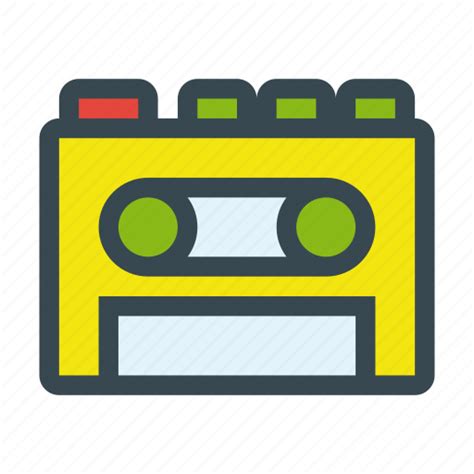 Music Recorder Sound Tape Walkman Icon