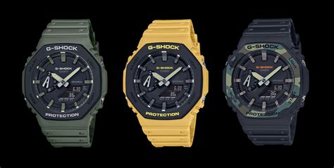 Surprisingly, this series has three color tones. G-Shock Introduces the Street Utility Collection | SJX Watches