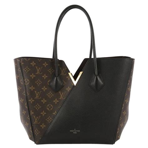 Louis Vuitton Kimono Handbag Monogram Canvas And Leather Mm At 1stdibs