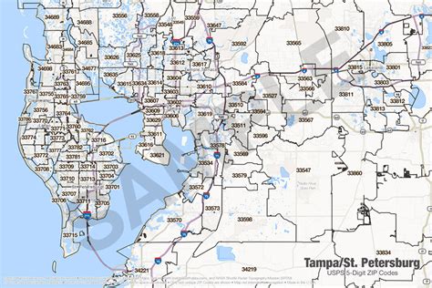 Zip Code Map Tampa Photos