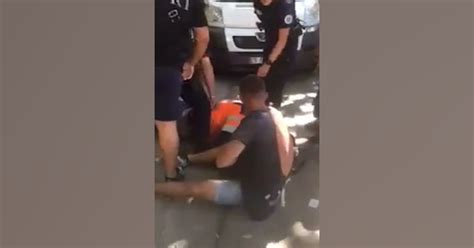 Marseille Les Images Chocs De Lagression Dun Policier Hors Service