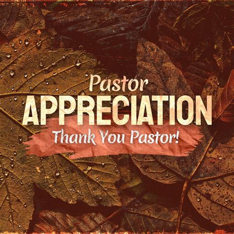Pastor Appreciation 54 Ministry Designs