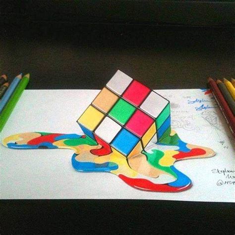 Dengan manipulasi warna jadi dark, ternyata oke juga ya hasilnya. Download Cepat Lukisan Pensil 3d Di Kertas Yang Terhebat Dan Boleh Di Download Dengan Segera ...